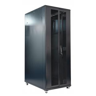 DNMTRSDP-002-0 - RACK SERVIDOR 19POL DESMONTAVEL PORTA PERF. 44U 600 X 1100 PRETO S/ GUIAS - DN-RSDP-44-60.110PT - D-NET