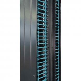 DNMTRAOV-002-0 - ORGANIZADOR DE CABOS VERTICAL 45U X 300MM PRETO P/ RACK ABERTO HD - DN-GVDM-45-30PT - D-NET