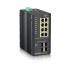 ZYNWSIPD-001-0 - SWITCH L2 INDUSTRIAL 8P GB POE 240W E 4P SFP S/ FONTE - RGS200-12P - ZYXEL