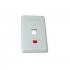 DNCNEP42-002-0 - ESPELHO PLASTICO 4X2 P/ 1 RJ-45 EM ABS BEGE - DN-6000500035 - D-NET