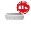 ZKCAACSP-003-1 - SUPORTE EM U DA FECHADURA AL-280 PARA PORTA DE VIDRO - AL-280U - ZKTECO