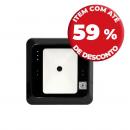 ZKCALAIC-003-1 - LEITOR AUXILIAR IC CARD (13,56MHZ) E QR CODE WIEGAND INDOOR - QR500-B - ZKTECO