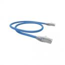 FEMLPC06-004-2 - PATCH CORD U/UTP MULTILAN CAT.6 26AWG - CM - T568A/B - 1.0m - AZUL - 35120231 - LIGHTERA