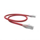 FEMLPC06-034-1 - PATCH CORD U/UTP MULTILAN CAT.6 26AWG - CM - T568A/B - 6.0m - VERMELHO - 35120242 - LIGHTERA
