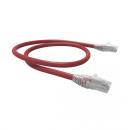 FEMLPC06-012-1 - PATCH CORD U/UTP MULTILAN CAT.6 26AWG - CM - T568A/B - 2.0m - VERMELHO - 35120236 - LIGHTERA