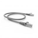 FEMLPC06-020-2 - PATCH CORD U/UTP MULTILAN CAT.6 26AWG - CM - T568A/B - 5.0m - CINZA - 35129147 - LIGHTERA