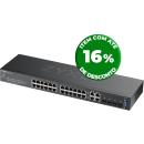 ZYNWSGPH-002-0 - SWITCH L2 24P GB E 4P COMBO SFP/RJ-45 - GS2220-28 - ZYXEL