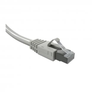 FEGLPCAB-004-0 - PATCH CORD GIGALAN ANTIBACTERIANO CAT.6A 26AWG S/FTP (BLINDADO) 5,0m CINZA - LSZH - 35080144 - LIGHTERA