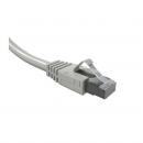 FEGLPCAB-004-0 - PATCH CORD GIGALAN ANTIBACTERIANO CAT.6A 26AWG S/FTP (BLINDADO) 5,0m CINZA - LSZH - 35080144 - LIGHTERA