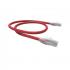 LEMLPC5E-099-0 - PATCH CORD MULTILAN CAT.5E U/UTP 3,0M VERMELHO CM - 35103061 - LIGHTERA