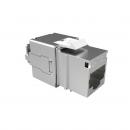 FEGLRJ6A-010-6 - CONECTOR FEMEA BLINDADO GIGALAN CAT.6A T568A/B UN. - 35080126 - LIGHTERA
