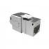 FEINRJ06-006-6 - CONECTOR FEMEA BLINDADO GIGALAN CAT.6 T568A/B UN. - 35060624 - LIGHTERA