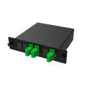 FELWDPPC-001-0 - DIVISOR OPTICO (SPLITTER) PRE-CONECTORIZADO 50/50 SC-APC/SC-APC MODULAR LGX 1X2 BALANCEADO - 35500159 - LIGHTERA