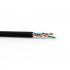 FESPCC5E-014-0 - CABO TRANSM. DADOS SOHOPLUS CAT.5E U/UTP INDOOR/OUTDOOR 24 AWG X 4P PRETO CMX ROHS - 23200256 - LIGHTERA