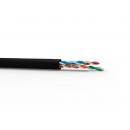 FESPCC5E-014-0 - CABO TRANSM. DADOS SOHOPLUS CAT.5E U/UTP INDOOR/OUTDOOR 24 AWG X 4P PRETO CMX ROHS - 23200256 - LIGHTERA