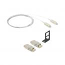 LETLPIEO-038-0 - EXTENSAO MONOFIBRA CONECTORIZADA SM BLI G-657A2 LC-UPC 1.5m C/ADAPTADOR - LSZH - BR - D0.9 (6 PCS) - 35260982 - LIGHTERA