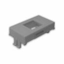 DNCNMOPM-002-0 - MODULO PIAL PLUS MAIS P/ RJ-11/45  EM ABS GRAFITE(PCT 10) - DN-6201300045 - D-NET
