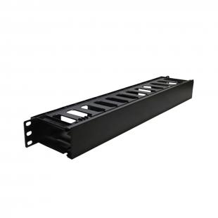 DNMTGCHZ-002-0 - GUIA DE CABO HD METALICA 1U X 80MM (LINHA MONOBLOCO) - DN-6005 - D-NET