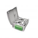 LETLDWMD-001-0 - DIO BW12 MODULO BASICO COM BANDEJA ARTICULADA PAREDE 12F CINZA - 35260276 - LIGHTERA