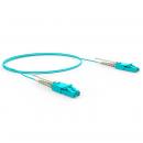 LETLCDO3-006-0 - CORDAO OPT. CON. MULTIMODO OM3 (50/125) 2F DUPLEX LC-UPC/LC-UPC 2,5M LSZH ACQUA (A-B) - 35201010 - LIGHTERA