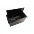 DNCNCMEM-007-0 - CAIXA DE TOMADAS PARA EMBUTIR C/3 TOMADAS 10A PRETA - DN-5650200110 - D-NET