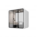 DNCAMDBC-001-0 - CABINE ACUSTICA DE REUNIAO MEDIA 2 PAX BORDA CURVA - DN-CAMDBC-BASE - D-NET