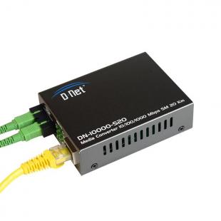 DNCVSMGB-002-1 - CONVERSOR MONOMODO (SM) 1G SC 20KM V1 - DN-10000S20. - D-NET