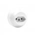 DNTEMT1B-001-0 - MODULO DE TOMADA 10A P/ TRILHO DE ENERGIA BRANCO - DN-TEMT10A-BR - D-NET
