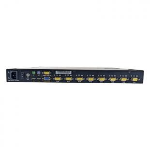 DNKVGVTA-002-1 - KVM GAVETA 17" VGA 8 PORTAS - DN-KVM-1008 - D-NET
