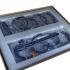 DNKVGVTA-002-1 - KVM GAVETA 17" VGA 8 PORTAS - DN-KVM-1008 - D-NET