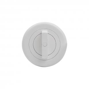DNTEMUBR-001-0 - MODULO USB TIPO-A TIPO-C  P/ TRILHO DE ENERGIA BRANCO - DN-TEMUSB-BR - D-NET