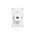 TPWRAITG-005-0 - AP INDOOR OMNI WIFI 7 2X2 256 CONEXOES BE3600 DE PAREDE - EAP725-Wall - TP-LINK
