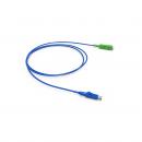 LELWCPMF-021-0 - CORDAO MONOFIBRA CONECTORIZADO SM BLI G-657A2 SC-APC/SC-APC 2,0M - LSZH - BRANCO - D3 - 35241079 - LIGHTERA