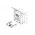 AACAACBE-001-0 - ACIONADOR DE EMERG�NCIA REARM�VEL NA/NF C/ CAPA PROTE��O E CHAVE RESET VERDE - CP-32G - ASSA ABLOY