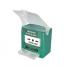 AACAACBE-001-0 - ACIONADOR DE EMERG�NCIA REARM�VEL NA/NF C/ CAPA PROTE��O E CHAVE RESET VERDE - CP-32G - ASSA ABLOY