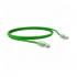 LEMLPC5E-104-0 - PATCH CORD U/UTP MULTILAN CAT.5E - CM - T568A/B - 2.0m - VERDE - 35103095 - LIGHTERA