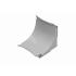 DTSTCVV9-025-0 - CURVA VERTICAL 90 INT 25-45MM AL R60 PLANA L CINZA - DT-38035.61 - DUTOTEC