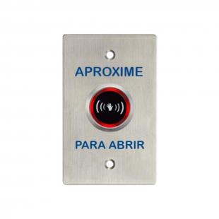 AACAACBS-004-0 - BOTOEIRA EM INOX. TIPO SENSOR INFRA VERM ARREDONDADO 4x2 - RTS600 - ASSA ABLOY