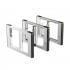 DHCACTSW-007-0 - CATRACA DE ACESSO COM BARREIRA TIPO SWING LADO DIREITO - DHI-ASGB611X-R - DAHUA