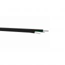 LECOSMA1-017-0 - CABO OPTICO MONOMODO (9/125) G657A1 - CFOAC-BLI-A/B-CM-01-CO (DROP FAST COMPACTO) 01F LSZH PRETO - 17842322 - LIGHTERA