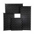 DNMTBDF4-011-0 - BANDEJA FIXA 4 PONTOS 19POL 1U X 1000MM PRETO - DN-4506 - D-NET