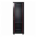 DNMTRDDP-002-0 - RACK DATACENTER 19POL DESMONTAVEL PORTA PERF. 42U 600 X 1200 PRETO S/ GUIAS - DN-RDDP-42-60.120PT - D-NET