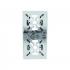 DNCFACSP-003-0 - SUPORTE DE POSTE PARA 2 CAMERAS DOME/BULLET  ATE 100MM - DN-SPOGFD100 - D-NET