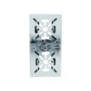 DNCFACSP-003-0 - SUPORTE DE POSTE PARA 2 CAMERAS DOME/BULLET  ATE 100MM - DN-SPOGFD100 - D-NET