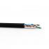 LEMLCC5E-003-1 - CABO TRANSM. DADOS MULTILAN CAT.5E U/UTP 24AWG X 4P PRETO CMX ROHS CX 305M - 23200091 - LIGHTERA