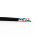 LEMLCC5E-003-1 - CABO TRANSM. DADOS MULTILAN CAT.5E U/UTP 24AWG X 4P PRETO CMX ROHS CX 305M - 23200091 - LIGHTERA