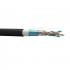 LEINCC06-009-0 - CABO TRANSM. DADOS GIGALAN INDUSTRIAL CAT.6 F/UTP (BLINDADO) 23AWG X 4P PRETO LSZH - 23360043 - LIGHTERA