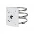 DHCFACSP-026-0 - ADAPTADOR PARA SUPORTE PARA POSTE - DH-PFA5510 - DAHUA