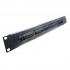 DNCNFF1U-008-0 - FRENTE FALSA 19 X 1U C/ ESCOVA METALICA PT - DN-5600100040 - D-NET