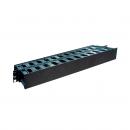 DNCNGC1U-008-0 - GUIA DE CABO 19 X 1U ABS HD DUPLO PT - DN-5600100055 - D-NET